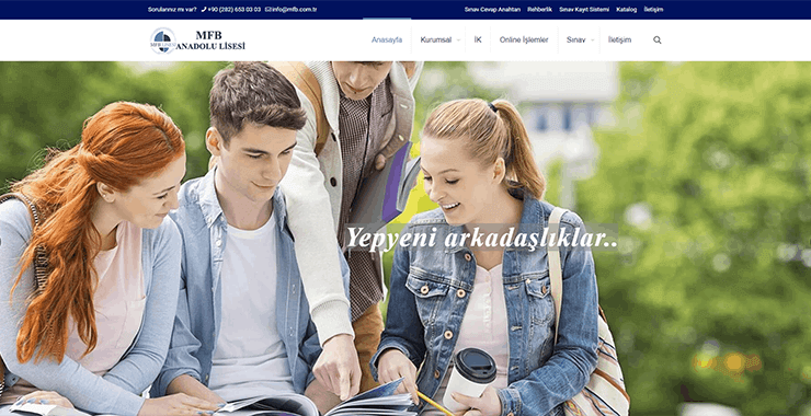 Web tasarım proje örneği